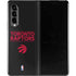 NBA Toronto Raptors Standard - Black Galaxy Z Fold3 5G Skin