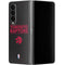 NBA Toronto Raptors Standard - Black Galaxy Z Fold4 5G Skin
