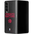 NBA Toronto Raptors Standard - Black Galaxy Z Fold4 5G Skin