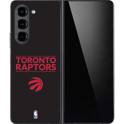 NBA Toronto Raptors Standard - Black Galaxy Z Fold5 5G Skin