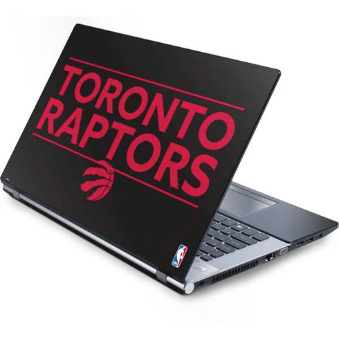 NBA Toronto Raptors Standard - Black Generic Laptop Skin
