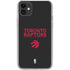 NBA Toronto Raptors Standard - Black iPhone 11 Clear Case