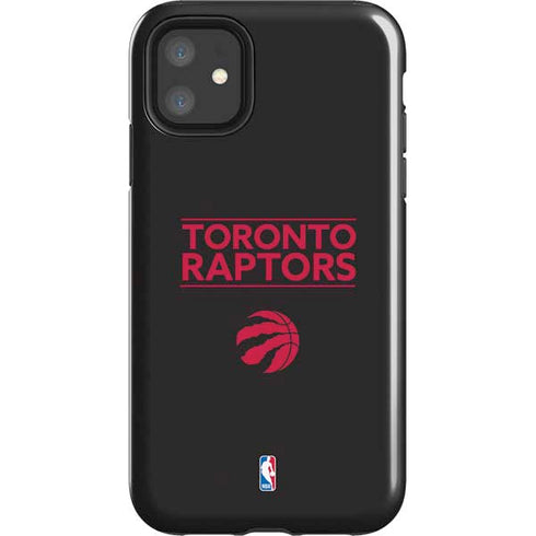 NBA Toronto Raptors Standard - Black iPhone 11 Impact Case