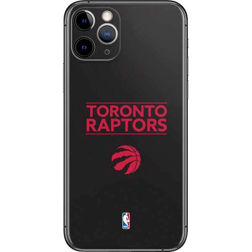 NBA Toronto Raptors Standard - Black iPhone 11 Pro Skin
