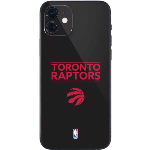 NBA Toronto Raptors Standard - Black iPhone 12 Mini Skin
