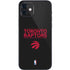 NBA Toronto Raptors Standard - Black iPhone 12 Mini Skin