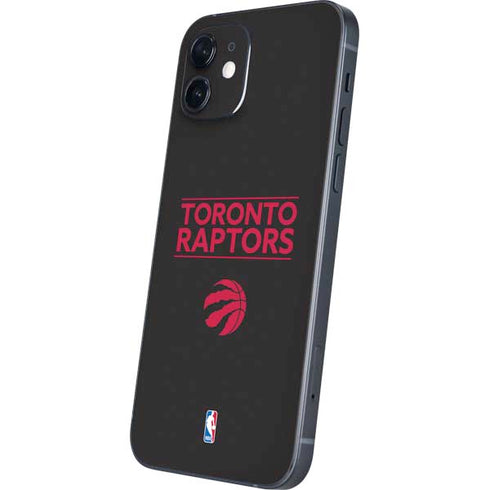 NBA Toronto Raptors Standard - Black iPhone 12 Mini Skin
