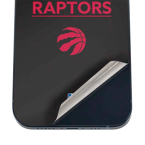 NBA Toronto Raptors Standard - Black iPhone 12 Mini Skin