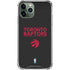 NBA Toronto Raptors Standard - Black iPhone 12 Pro Max Clear Case