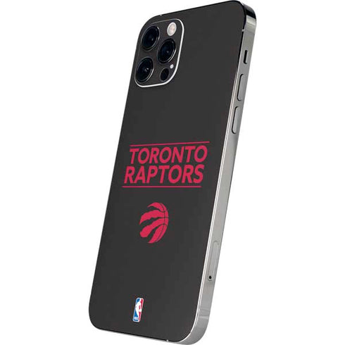 NBA Toronto Raptors Standard - Black iPhone 12 Pro Max Skin