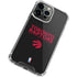 NBA Toronto Raptors Standard - Black iPhone 13 Pro Clear Case