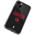 NBA Toronto Raptors Standard - Black iPhone 14 Clear Case