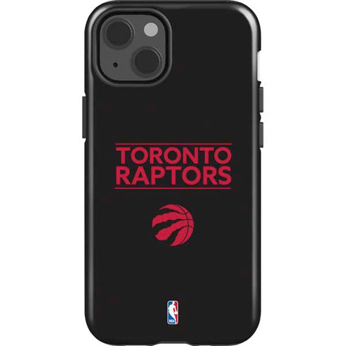 NBA Toronto Raptors Standard - Black iPhone 15 Impact Case