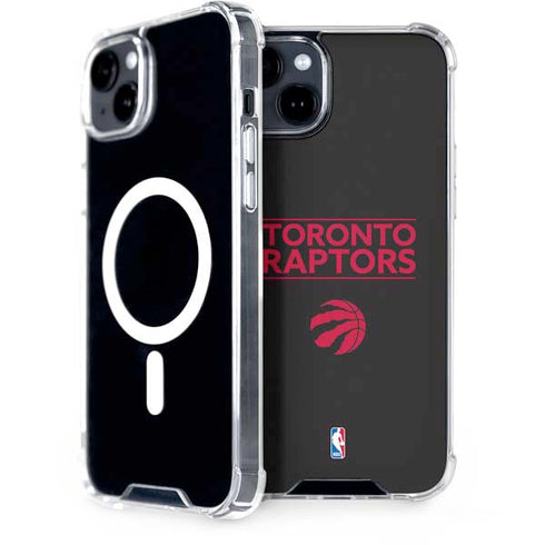 NBA Toronto Raptors Standard - Black iPhone 15 Plus MagSafe Case