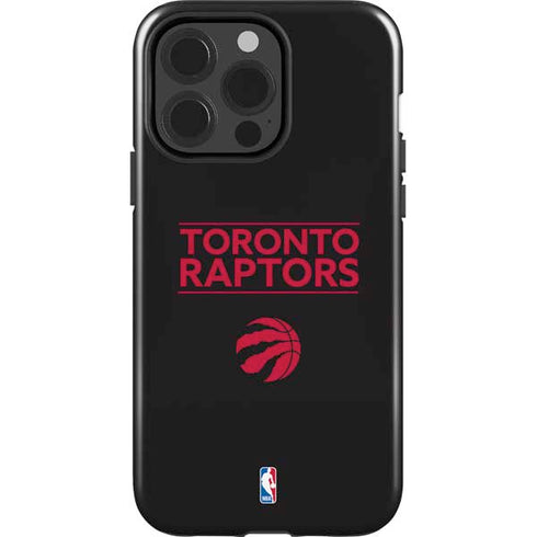 NBA Toronto Raptors Standard - Black iPhone 15 Pro Impact Case