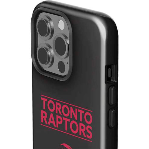 NBA Toronto Raptors Standard - Black iPhone 15 Pro Impact Case