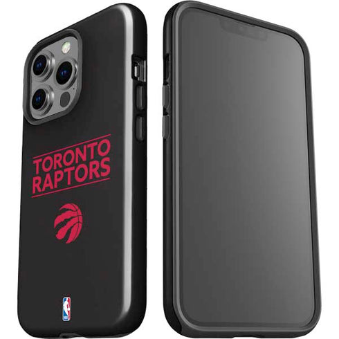 NBA Toronto Raptors Standard - Black iPhone 14 Pro Impact Case