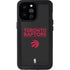 NBA Toronto Raptors Standard - Black iPhone 14 Pro Max Waterproof Case