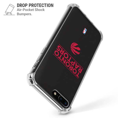 NBA Toronto Raptors Standard - Black iPhone 7/8 Plus Clear Case