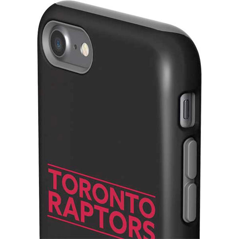 NBA Toronto Raptors Standard - Black iPhone SE (2nd & 3rd Gen) Pro Case