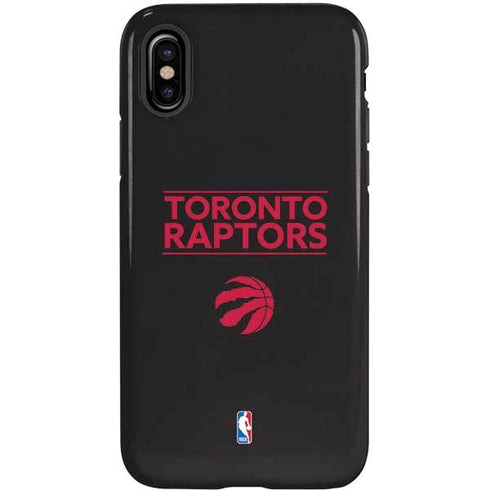 NBA Toronto Raptors Standard - Black iPhone X Pro Case