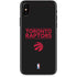 NBA Toronto Raptors Standard - Black iPhone X Skin