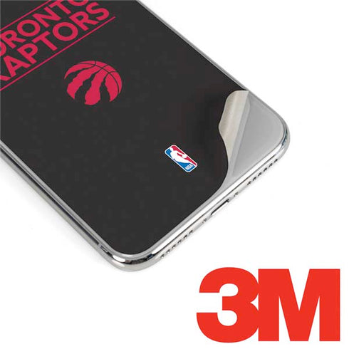 NBA Toronto Raptors Standard - Black iPhone X Skin