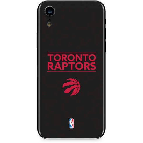 NBA Toronto Raptors Standard - Black iPhone XR Skin
