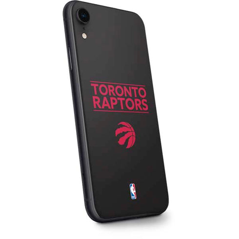 NBA Toronto Raptors Standard - Black iPhone XR Skin