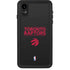 NBA Toronto Raptors Standard - Black iPhone XR Waterproof Case