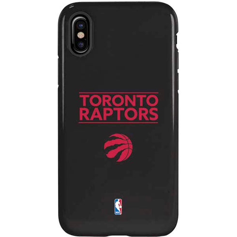 NBA Toronto Raptors Standard - Black iPhone XS Pro Case