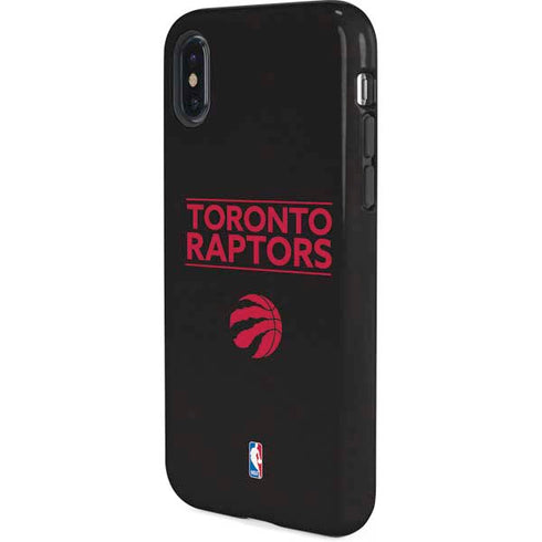 NBA Toronto Raptors Standard - Black iPhone XS Pro Case