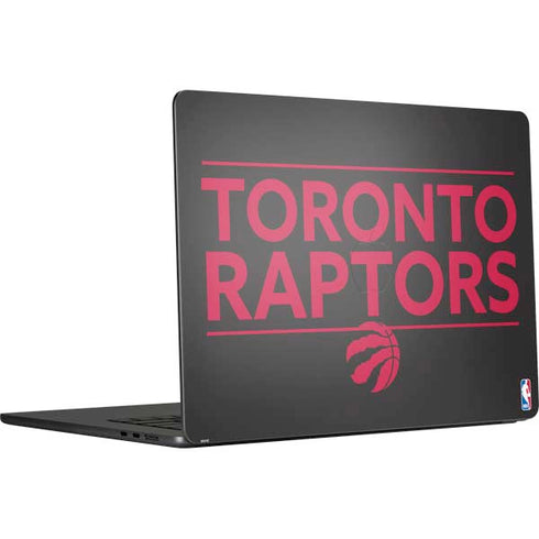 NBA Toronto Raptors Standard - Black MacBook Air 15 in (2023) Skin