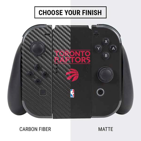 NBA Toronto Raptors Standard - Black Nintendo Switch Bundle Skin