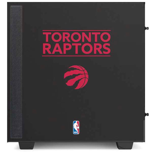 NBA Toronto Raptors Standard - Black NZXT H510 Compact ATX Mid-Tower Case Skin