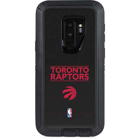 NBA Toronto Raptors Standard - Black Otterbox Defender Galaxy Skin