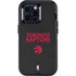 NBA Toronto Raptors Standard - Black Otterbox Defender iPhone Skin