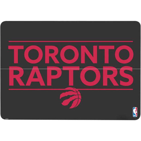 NBA Toronto Raptors Standard - Black Surface Laptop Studio Skin