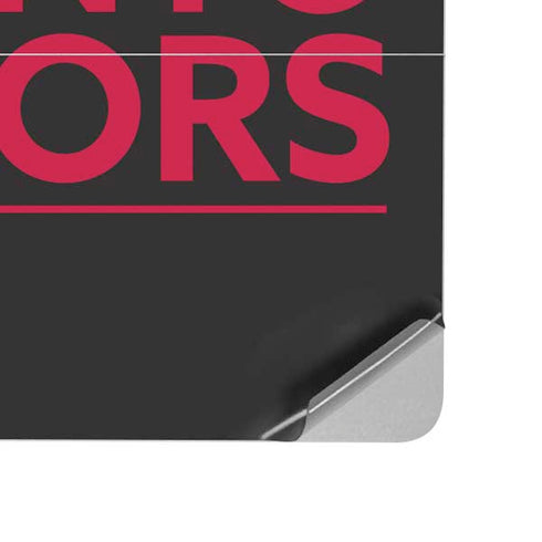 NBA Toronto Raptors Standard - Black Surface Laptop Studio Skin