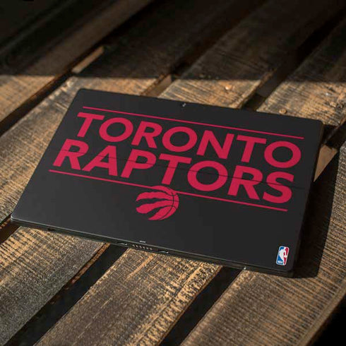 NBA Toronto Raptors Standard - Black Surface Pro 7 Skin