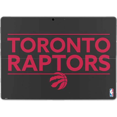 NBA Toronto Raptors Standard - Black Surface Pro 9 Skin
