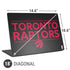 NBA Toronto Raptors Standard - Black Universal Laptop 18in (14.6 x 10.6in) Skin