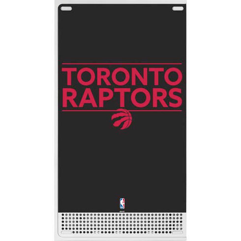 NBA Toronto Raptors Standard - Black Xbox Series S Console Skin