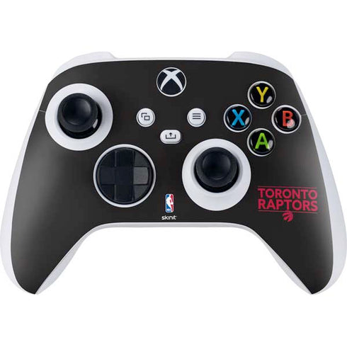 NBA Toronto Raptors Standard - Black Xbox Series S Controller Skin