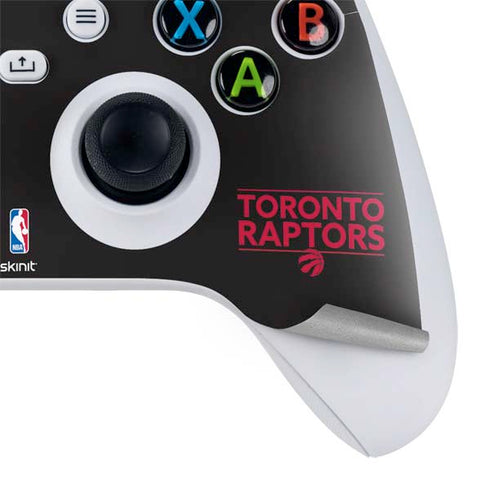 NBA Toronto Raptors Standard - Black Xbox Series S Controller Skin