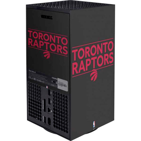 NBA Toronto Raptors Standard - Black Xbox Series X Bundle Skin