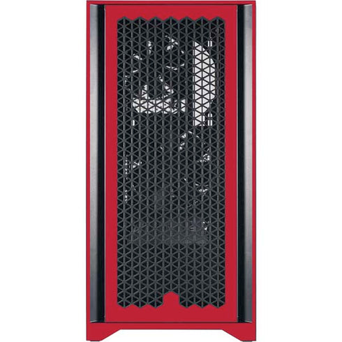 NBA Toronto Raptors Standard - Red Corsair 4000D Tempered Glass Mid-Tower ATX Case Skin