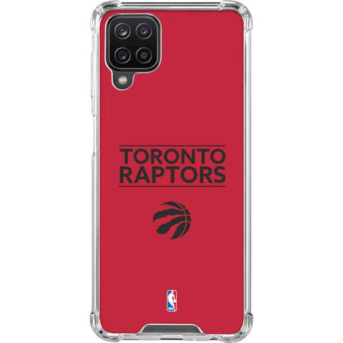 NBA Toronto Raptors Standard - Red Galaxy A12 Clear Case