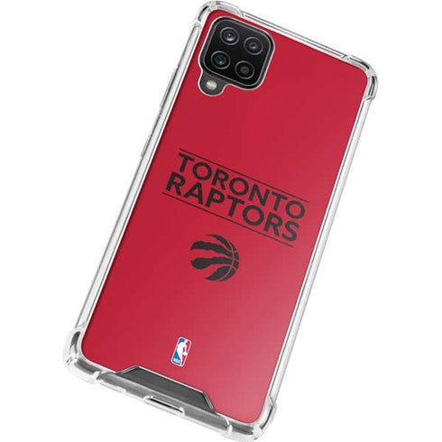 NBA Toronto Raptors Standard - Red Galaxy A12 Clear Case