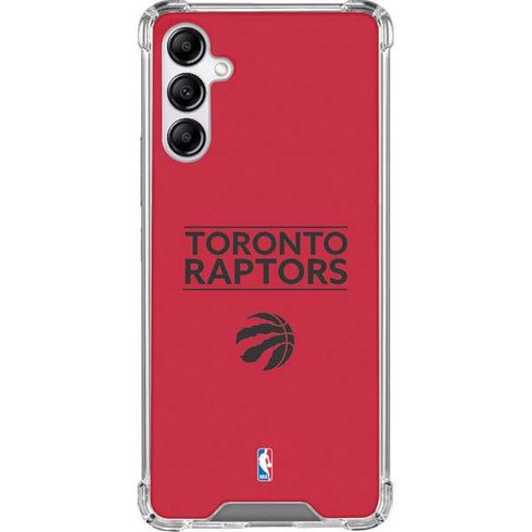 NBA Toronto Raptors Standard - Red Galaxy A14 5G Clear Case
